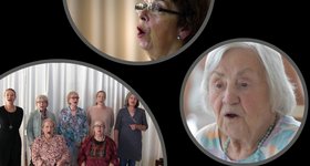 Der virtuelle Chor: Einzelbeiträge. Quelle: Wohlfahrtswerk für Baden-Württemberg