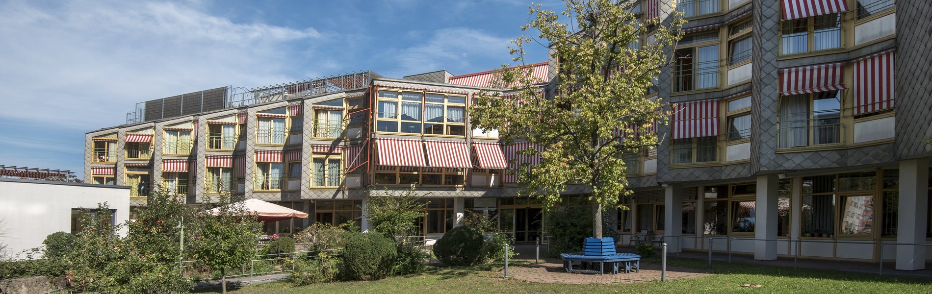 Das Gebäude der Else-Heydlauf-Stiftung von außen