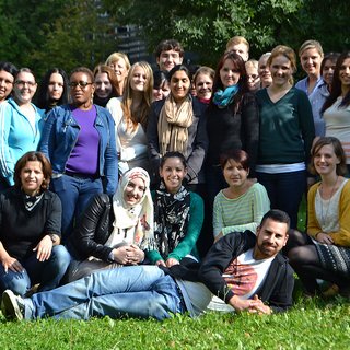 1. Jahrgang der Altenpflegeschule, 2013