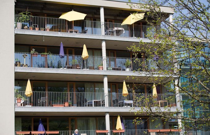 Gebäude des Betreuten Wohnens der Einrichtung Haus am Kappelberg