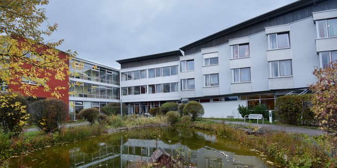 Rückseite des Haus Heckengäu
