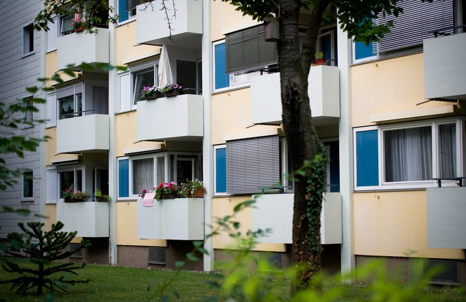 Balkons am Karl-Walser-Haus