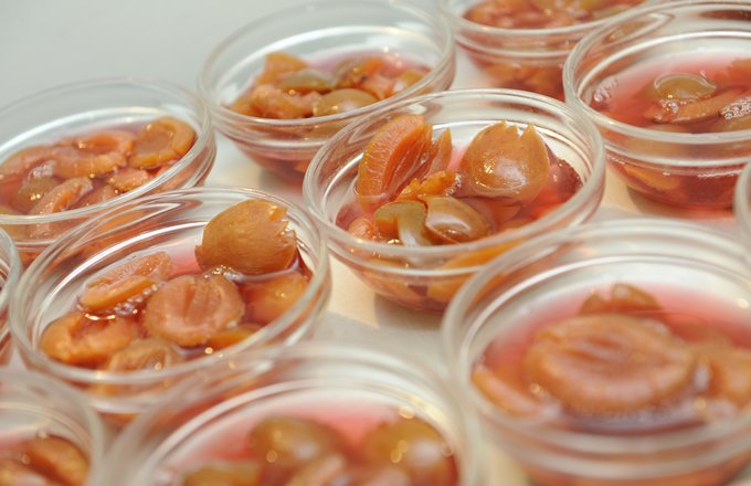 Fruchtnachtisch in Schälchen