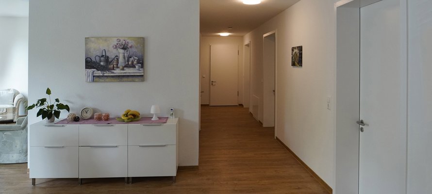 Flur der WG Eins am Eschbach